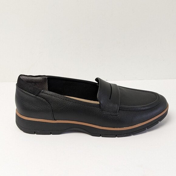 Dr. Scholl's Nice Day Loafers, Black, Women's 9 - Picture 2 of 6